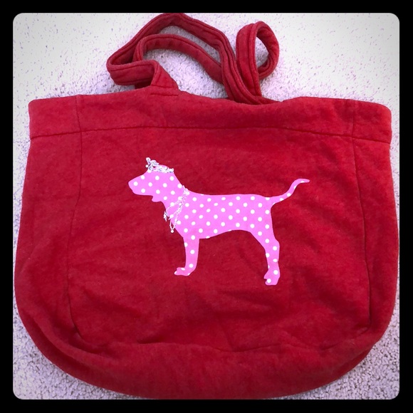 PINK Victoria's Secret Handbags - Victoria's Secret PINK Jersey Tote